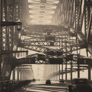 Sydney Harbour Bridge, c.1934. Image: Art Gallery of NSW.