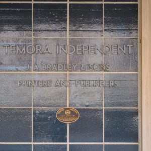 The Temora Independent Newspaper, Hoskins Street, Temora NSW